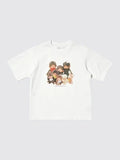 Monchhichi UNIQLO UT Japan OFF WHITE Unisex , , , Long Sleeve Tee