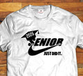 Class of 2026 Senior Just did it Graduation Grad 26 Tee Shirt Gift Unisex , , , Long Sleeve Tee