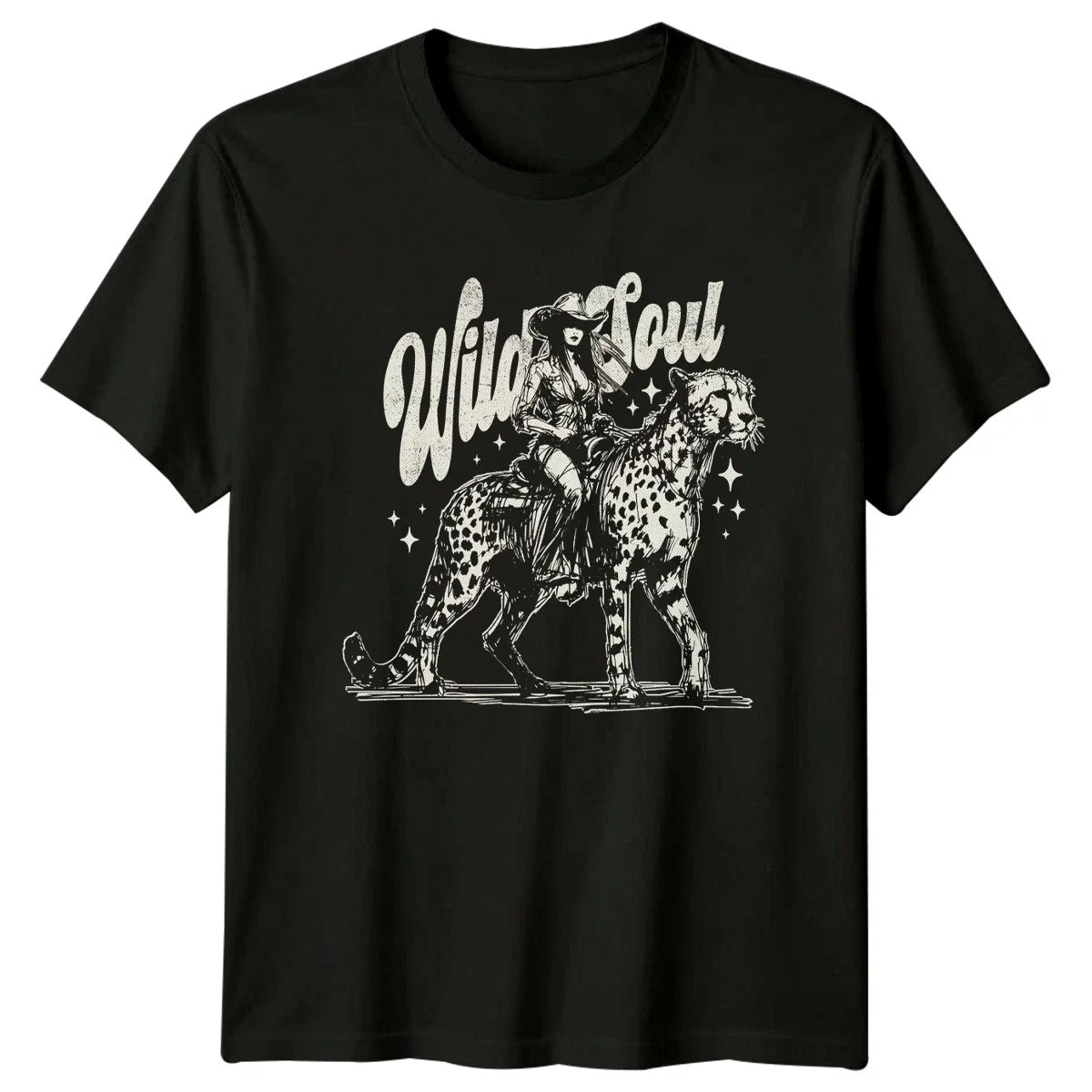 Wild Soul Womens Cowgirl Aesthetic Western Lifestyle Birthday Unisex , , , Long Sleeve Tee