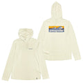 Patagonia Men Capilene Cool Daily Hoody Boardshort Logo L/S Dyno (Cream) Unisex , , , Long Sleeve Tee