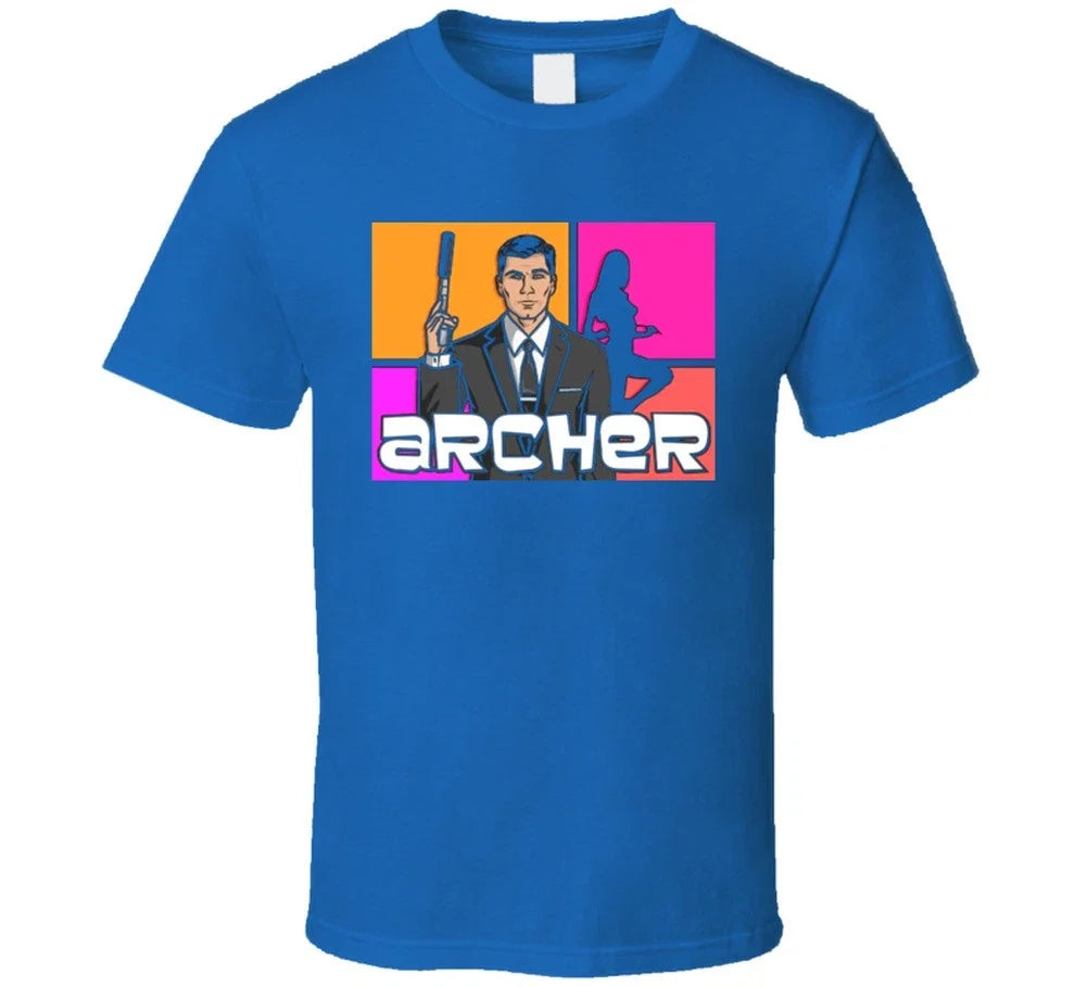 Archer duchess Tv Cartoon Animated Fx Cool Show T Shirt Unisex , , , Long Sleeve Tee