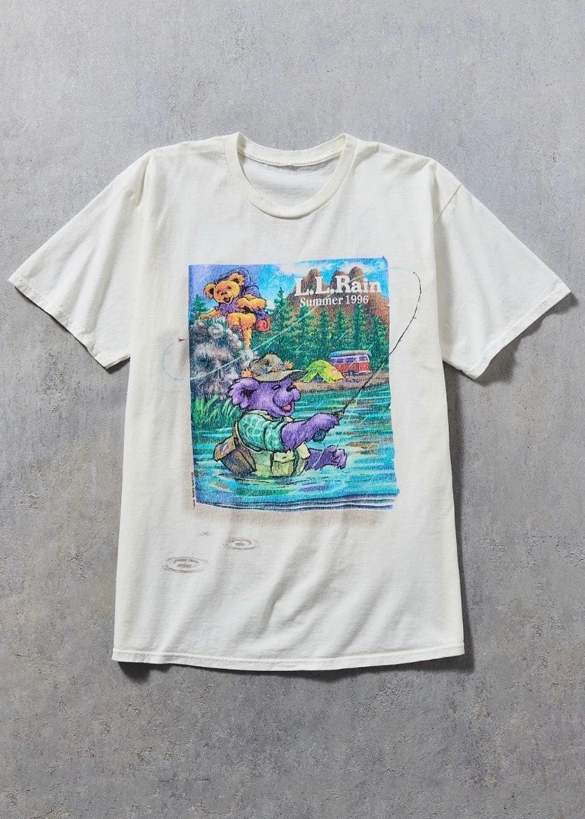 Grateful Dead Feels Like Rain Graphic Tee Unisex , , , Long Sleeve Tee