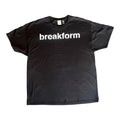 Hanes BREAKFORM Graphic T SHIRT XL Men's Womens TEE Black White 100% Cotton NWOT Unisex , , , Long Sleeve Tee