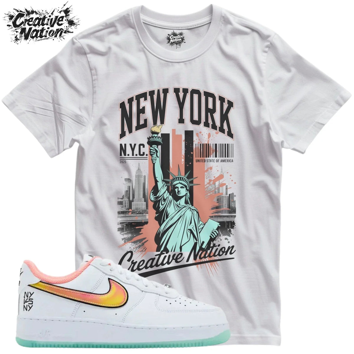 Shirt To Match NY Unisex Tee Sneaker Shirt New York Shirt Unisex , , , Long Sleeve Tee