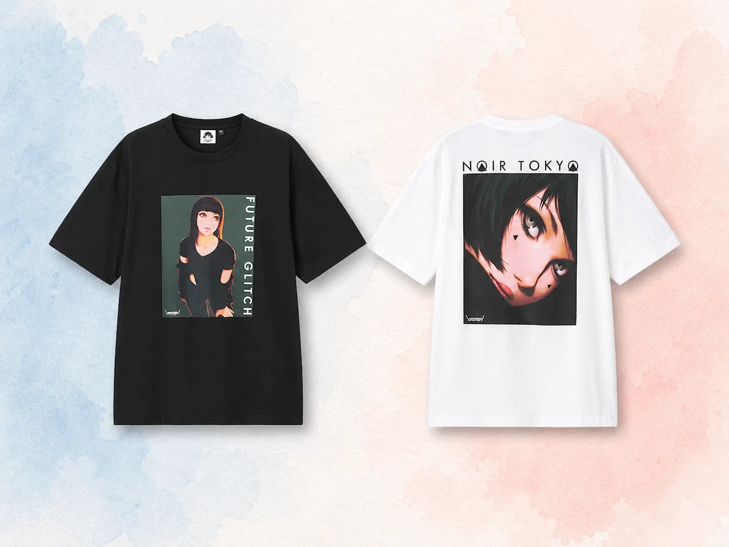 GU Graphic Ilya Kuvshinov Neo Tokyo Girl Cyberpunk Anime Limited Rare Unisex , , , Long Sleeve Tee