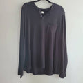 Rhone XXL henley style long sleeved tee shirt pocket minimalist everyday utility Unisex , , , Long Sleeve Tee