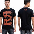 ROCK REVIVAL JEANS Black DOUBLE R Regular Fit Short Sleeve Graphic NWT Unisex , , , Long Sleeve Tee