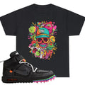 Shirt To Match Black Unisex Tee Psychedelic Shirt Gift For Him Unisex , , , Long Sleeve Tee