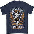 Muay Thai Fighter Warrior MMA Martial Arts Mens 100% Cotton Unisex , , , Long Sleeve Tee