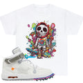 Shirt To Match Mid White Unisex Tee Psychedelic Shirt Gift For Him Unisex , , , Long Sleeve Tee
