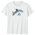 Cute Watercolor Dolphin Animal Lovers 2026 Birthday Gift For Him And Her Unisex , , , Long Sleeve Tee