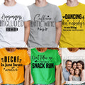 Funny Snack Run Quote T-Shirt Casual & Humorous For Unisex Mens & Womens #1