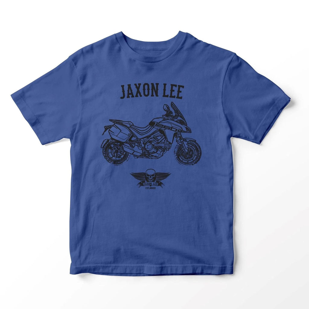 JL Basic Illustration for a Ducati Multistrada 1260 Grand Tour 2020 Motorbike fa
