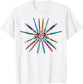 Cool Brush Heart Shape Art Teacher Paint for Artist Painter Unisex , , , Long Sleeve Tee