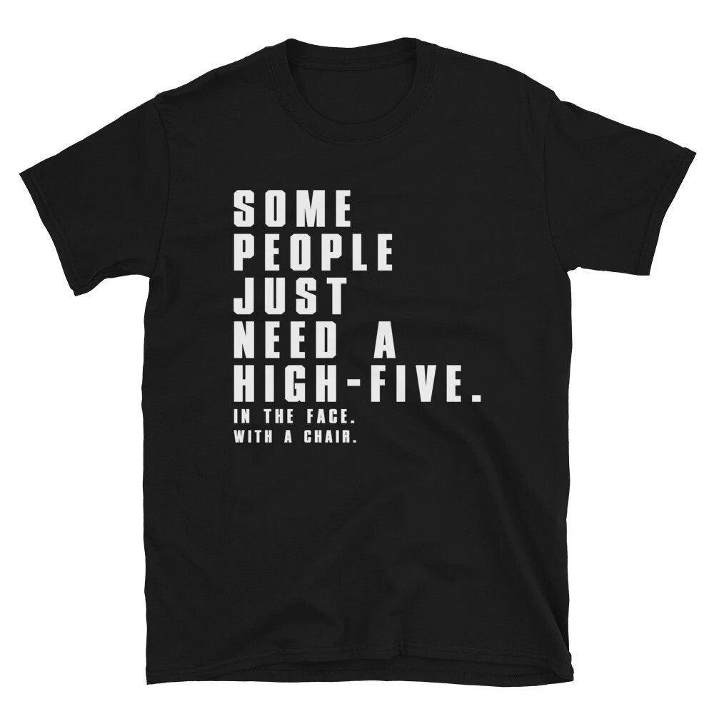 SOME PEOPLE Silly Humor Classic Fit T-Shirt