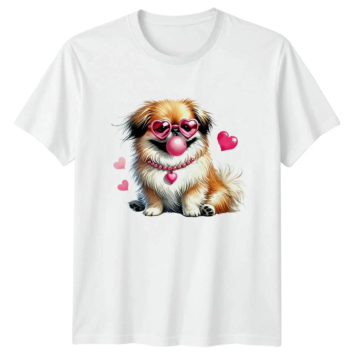 This Fluffy Dog Is Just Too Cute Womens Dog Owner Unisex , , , Long Sleeve Tee