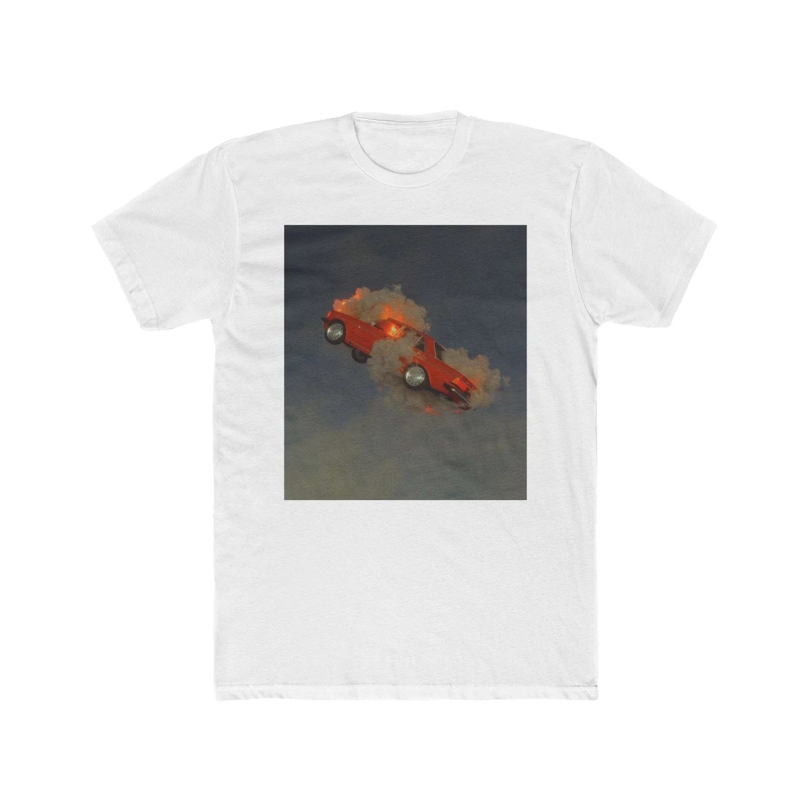 Unisex Cotton Crew Tee with Vintage Car Design, Graphic Tee, Casual Wear, [...] Unisex , , , Long Sleeve Tee
