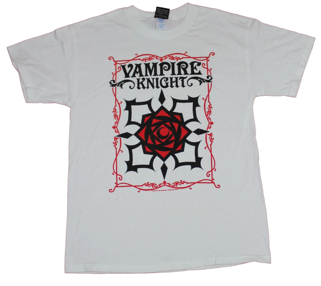 Vampire Knight Adult New T-Shirt  - Stylized Flower Logo Pic