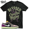 Shirt To Match 1 Low Tokyo Bio Hack Unisex Tee Sneaker Shirt Blessed Shirt Unisex , , , Long Sleeve Tee