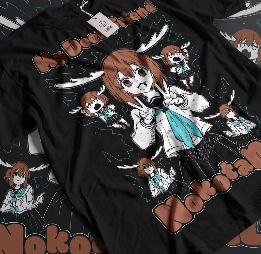 My Deer Friend Nokotan Anime T-shirt My Deer Friend Nokotan Anime Gift Shirt
