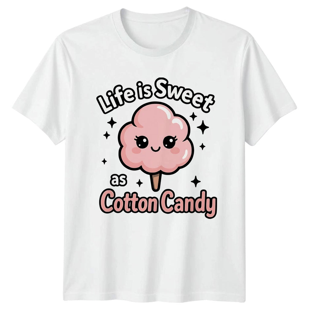 Life Is Sweet As Cotton T-Shirt Cotton Candy