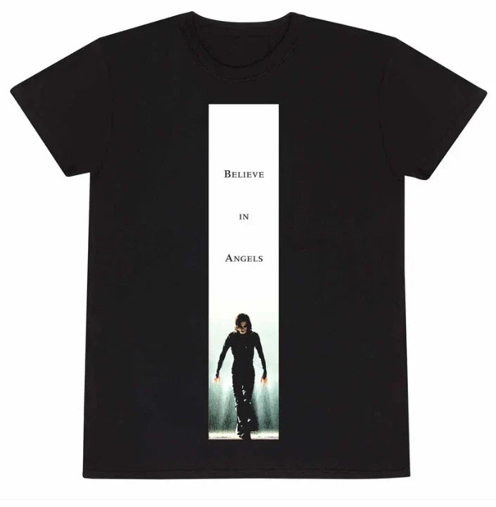 CROW - Poster Art Believe In Angels Unisex , , , Long Sleeve Tee