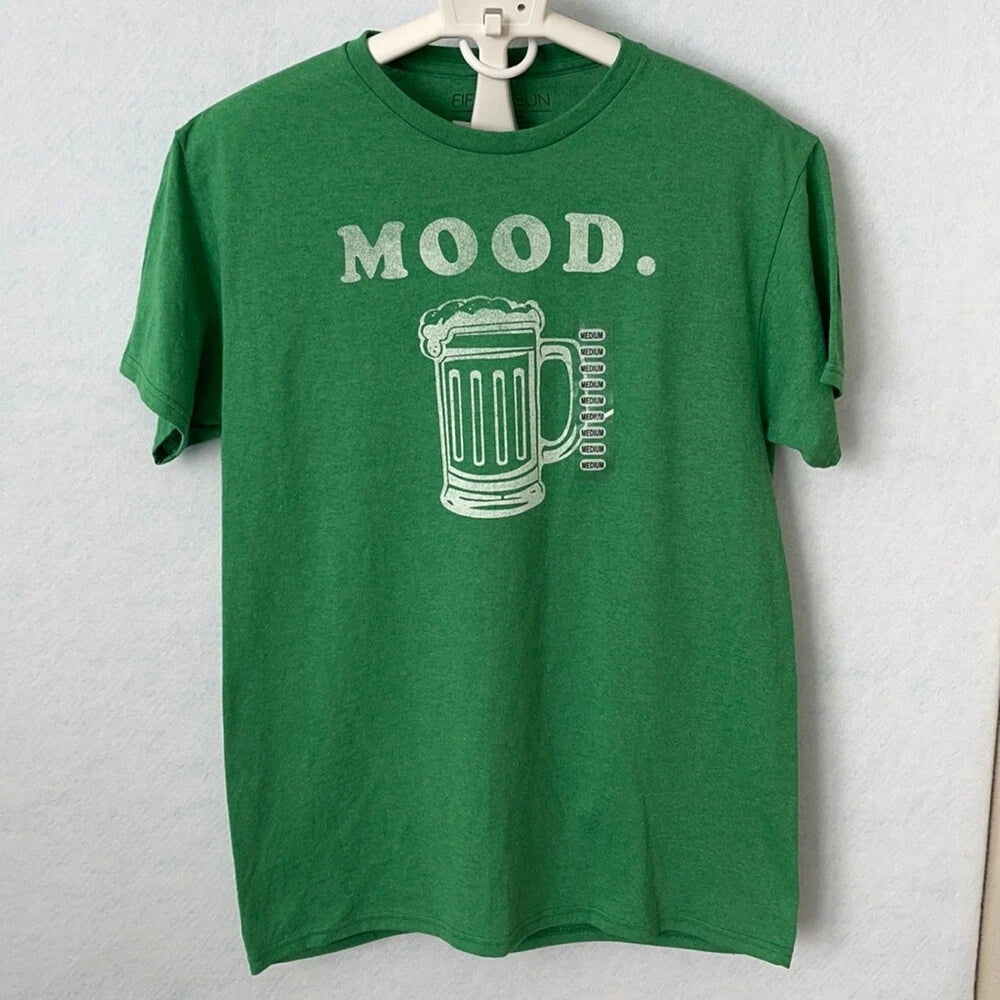 Fifth Sun “MOOD” Beer Graphic Short Sleeve T-Shirt, Size XL
