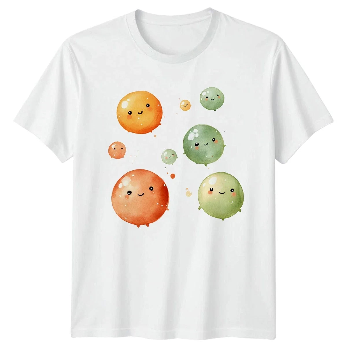 Cute Bubbles Undersea Nature 2026 Gift For Him And Her Unisex , , , Long Sleeve Tee