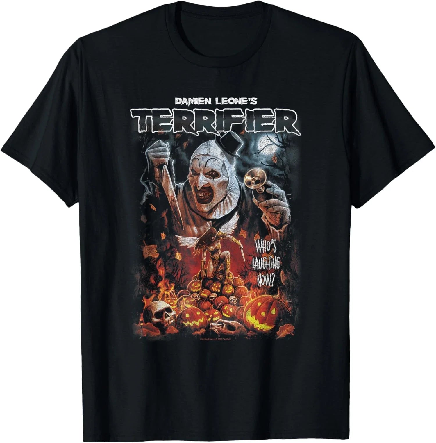 Terrifier Art the Clown Halloween Poster Horror Unisex Unisex , , , Long Sleeve Tee
