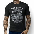JL* Soul Illustration For A Kawasaki Z1000SX 2016 Motorbike Fan T-shirt