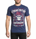 XTREME COUTURE by AFFLICTION Men's MOTOR CLUB Skulls Biker MMA Unisex , , , Long Sleeve Tee