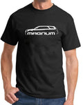 2004-08 Magnum Wagon Classic Outline Design Tshirt NEW COLORS Unisex , , , Long Sleeve Tee