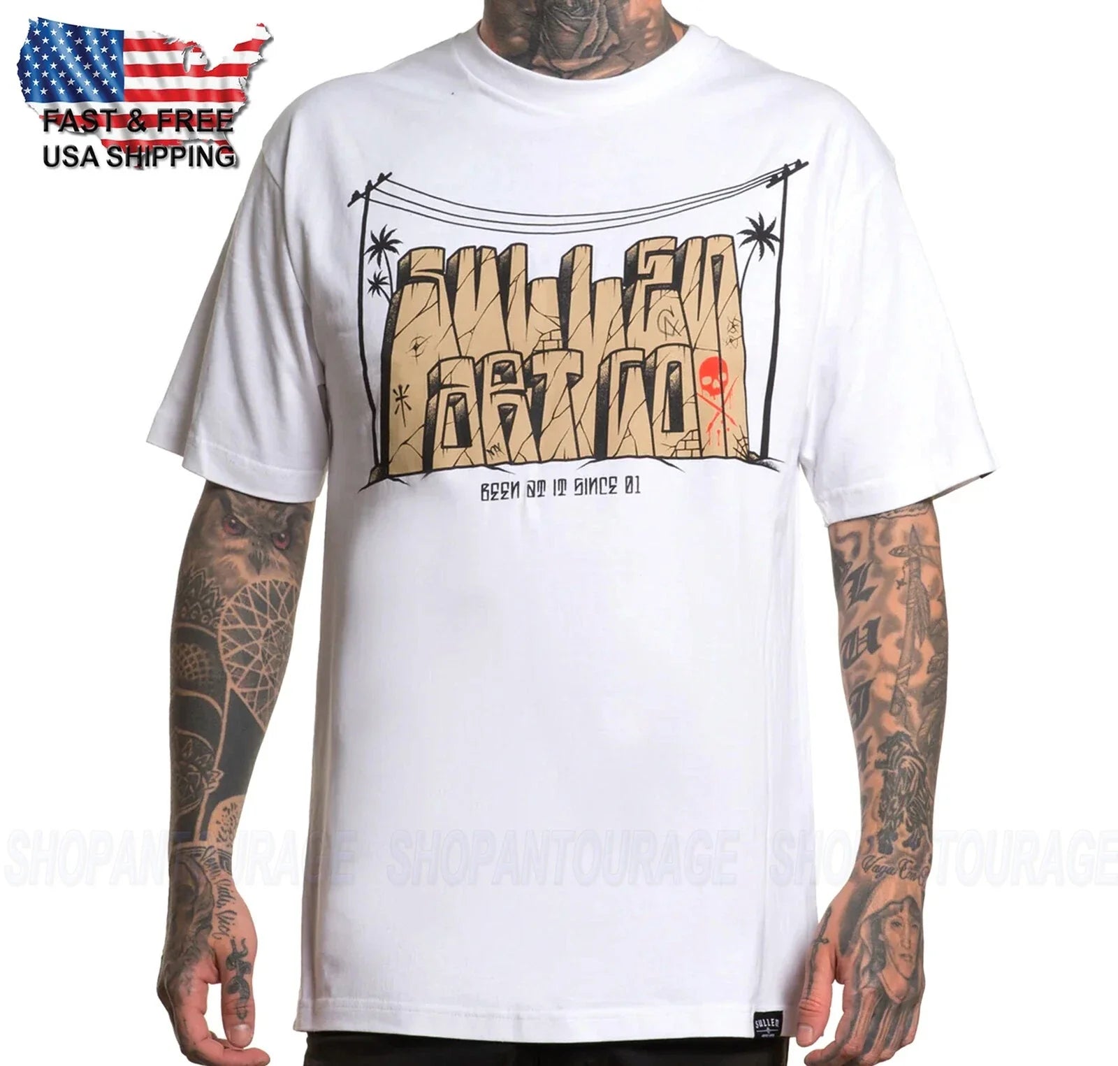 Sullen Art Collective Been At It Standard Fit SCM6290 Short Sleeve Men`s Unisex , , , Long Sleeve Tee