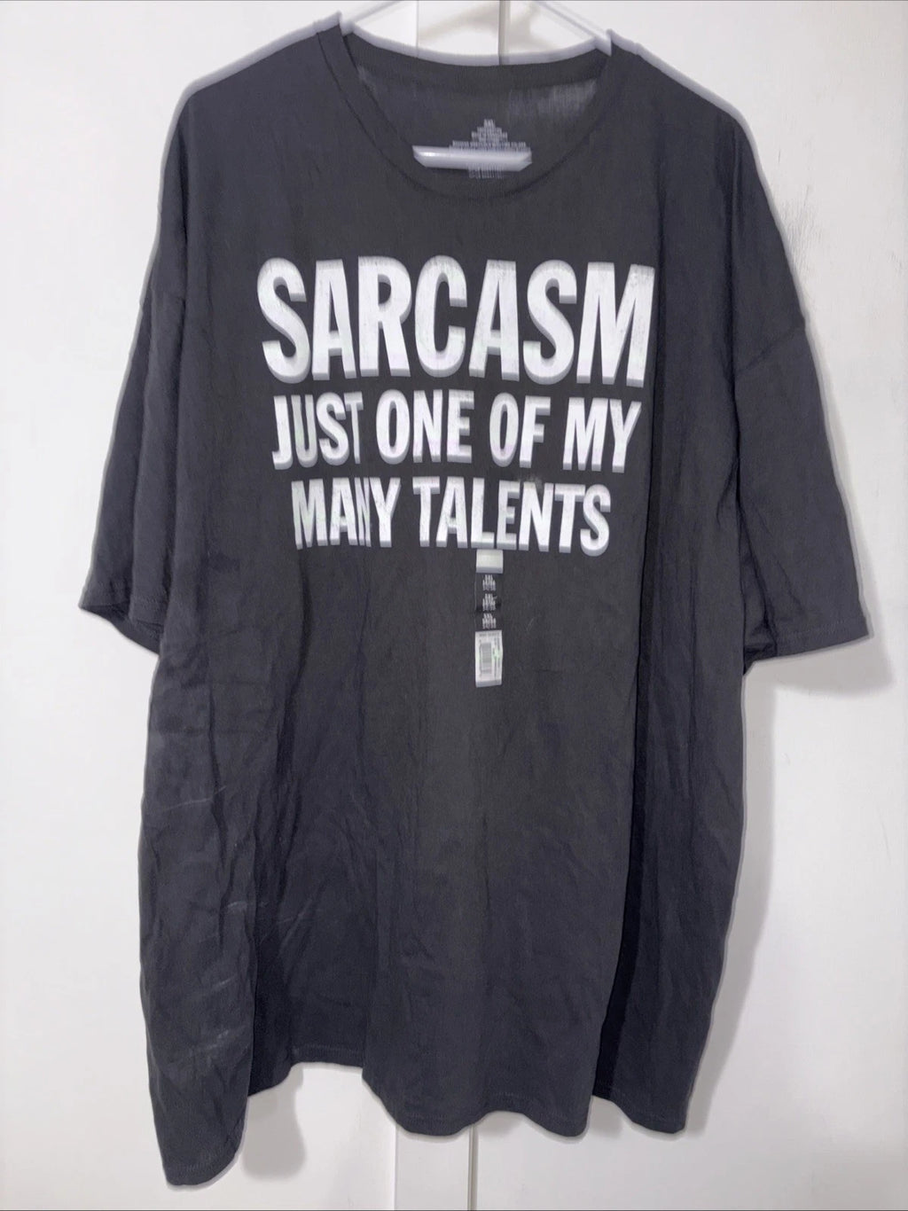 Sarcasm Just One Of My Many Talents T Shirt M Medium Med Black Cotton
