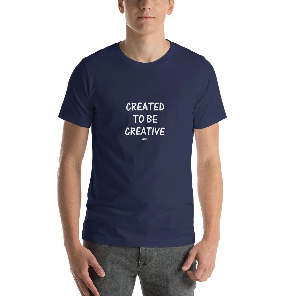 E2K Created to be creative musician artist painter God creation art Unisex , , , Long Sleeve Tee