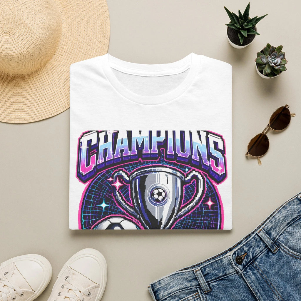 Champions 2026 Pixel Art Gaming T-Shirt Unisex Made in USA