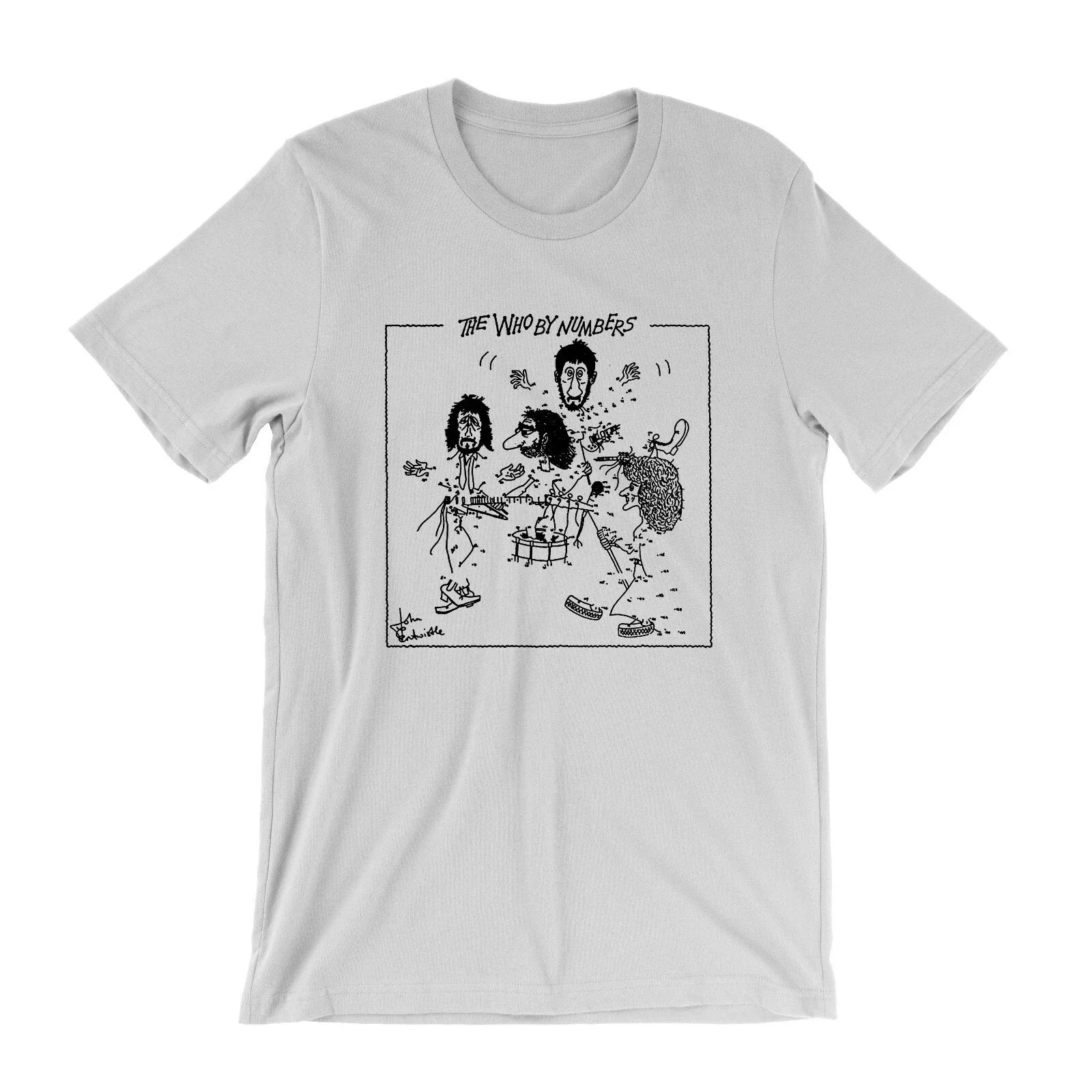 The Who By Numbers - album cover art british rock band 60's 1970s Unisex , , , Long Sleeve Tee