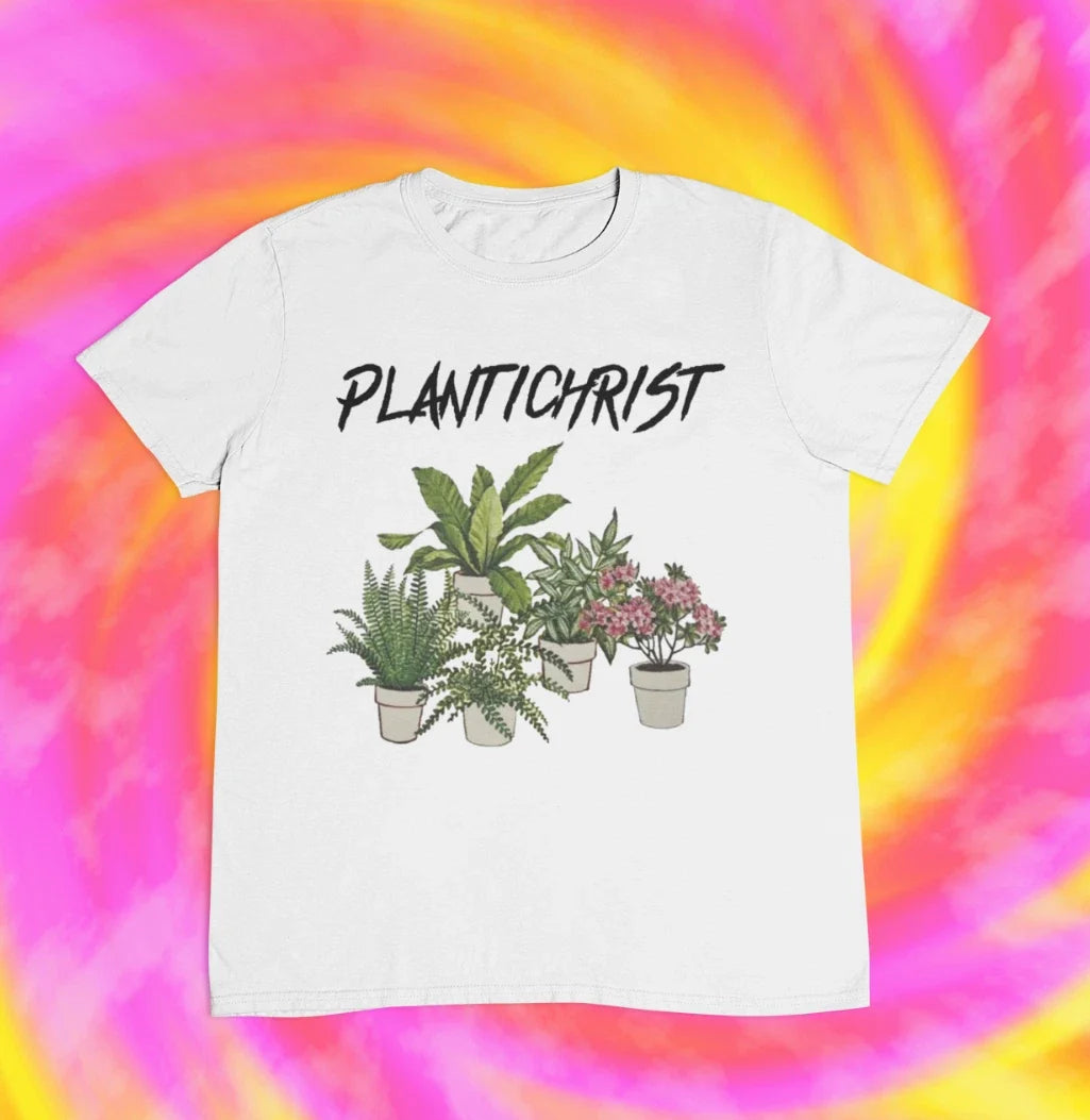 PLANTICHRIST | plant lover | aesthetics | y2k | retro | flowers Unisex , , , Long Sleeve Tee