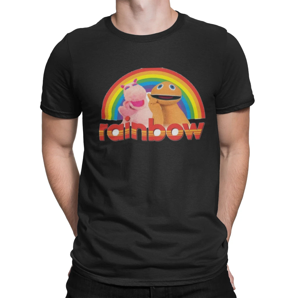 rainbow cartoon tv show Christmas birthday halloween funny gift t shirt