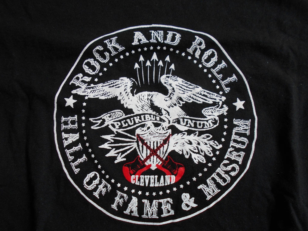 ROCK & ROLL HALL OF FAME 1st year T Shirt SIZE S PSYCH BLUES FOLK COUNTRY POP