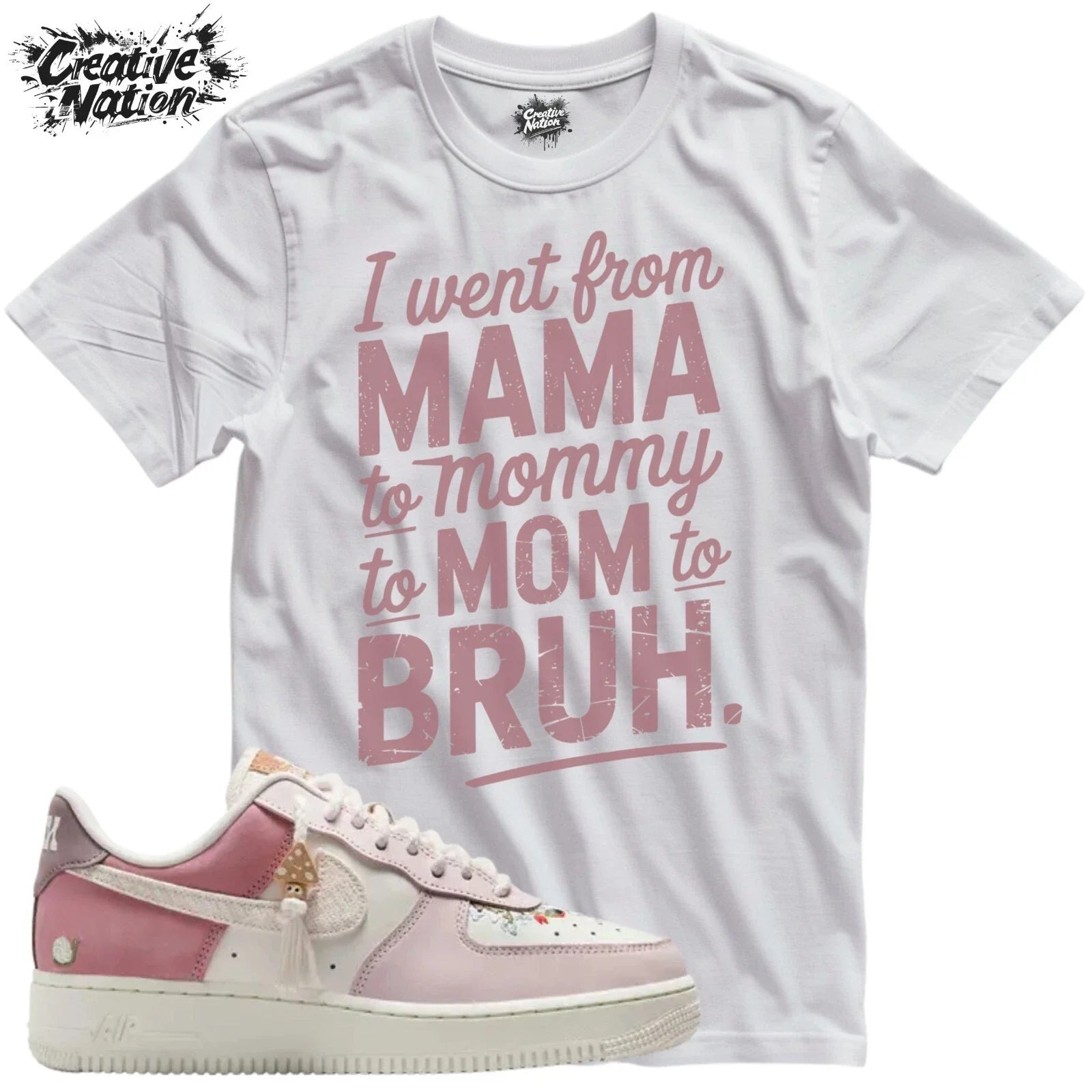 Shirt To Match Mushroom Unisex Tee Sneaker Shirt Mom Shirt Gift Unisex , , , Long Sleeve Tee