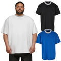 Men's Kicker Tee Urban Classics Cotton Sporty Ribbed Oversize Unisex , , , Long Sleeve Tee