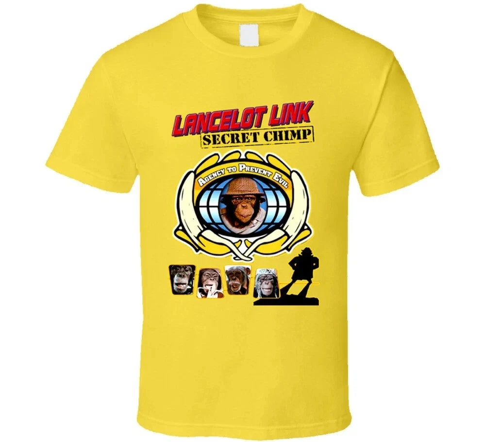 Lancelot Link Secret Chimp Cool T Shirt Unisex , , , Long Sleeve Tee