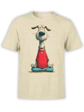 FANTUCCI Zen Pup | Funny Meditating Dog Tee for Relaxed Souls | Unisex Unisex , , , Long Sleeve Tee