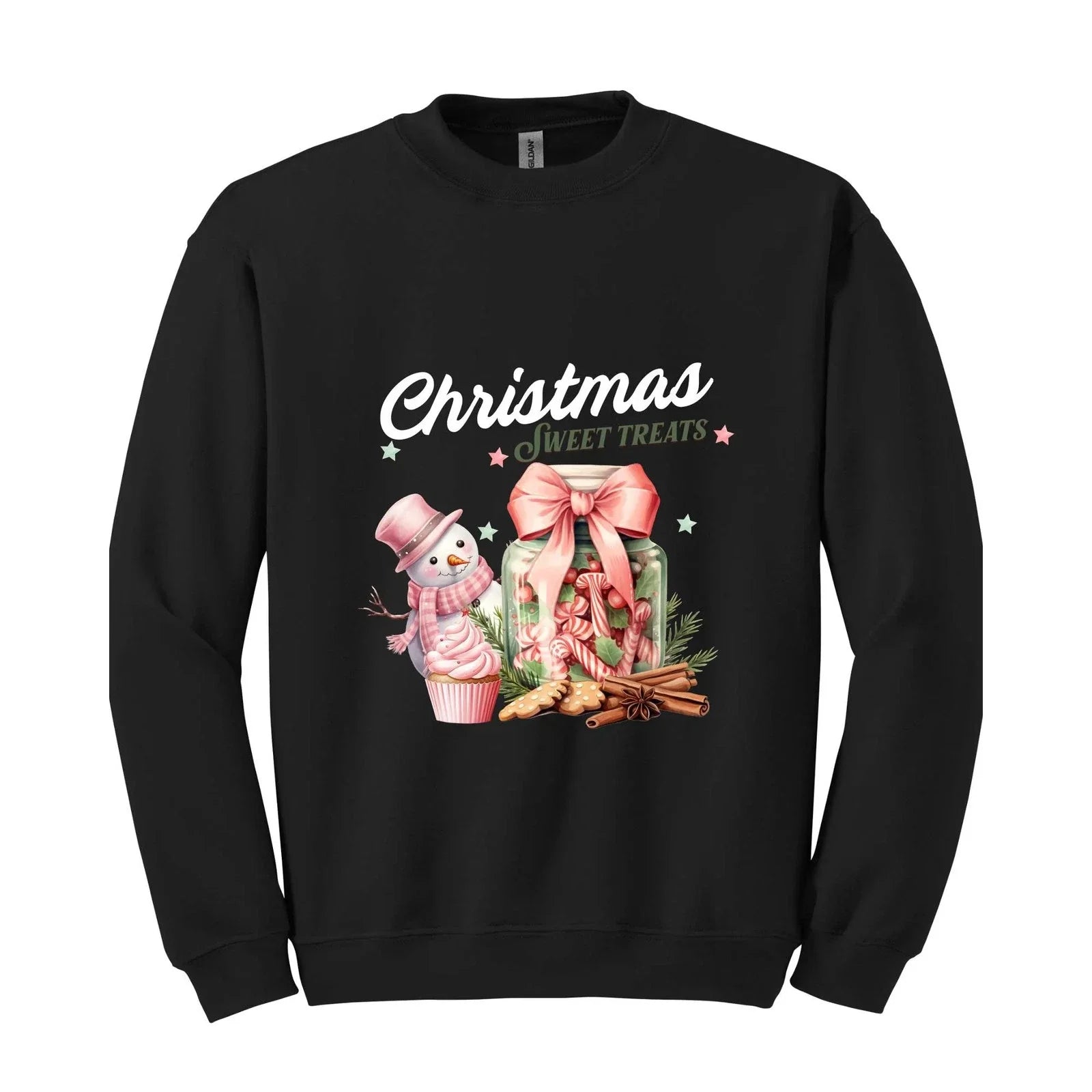 Christmas Sweat Treats , Cute Christmas , Christmas Gift, Ch Unisex , , , Long Sleeve Tee