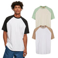 Urban Classics Organic Oversized Raglan Tee Shirt Top Biocotton Unisex , , , Long Sleeve Tee