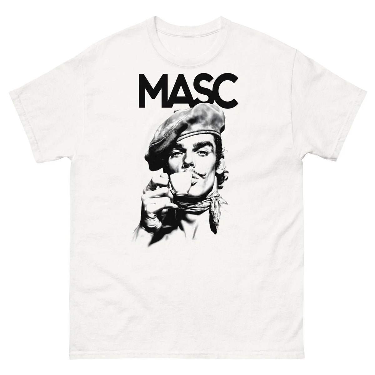 MASC | Tom of Finland Style Art Gay Leather Daddy Parody Tee Unisex , , , Long Sleeve Tee