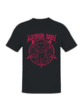 Lucifur Baby Gothic Cat Art Men's Unisex , , , Long Sleeve Tee