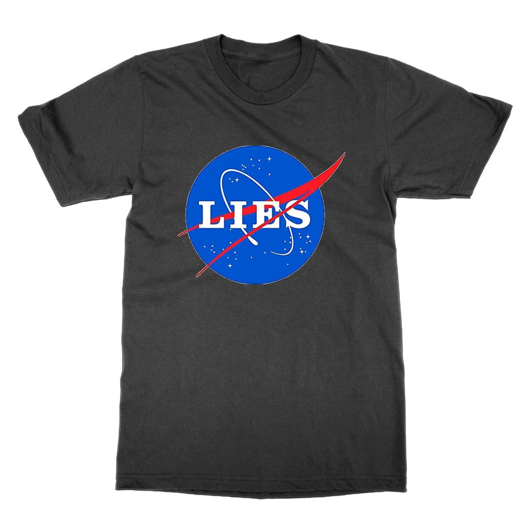 NASA Lies t-shirt conspiracy theory top funny tee
