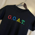 NEW @ALL G.O.A.T. Mens Small Black Everyone Is Cool NWOT Unisex , , , Long Sleeve Tee